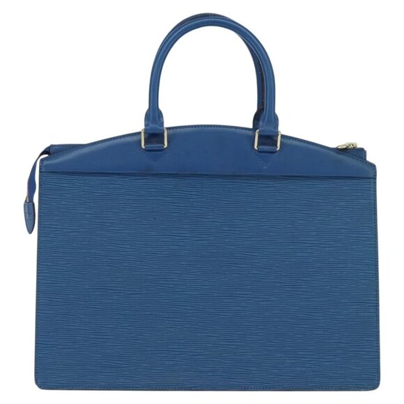 LOUIS VUITTON Epi Riviera Hand Bag Blue M48185 LV Auth 150103 - Picture 2 of 16